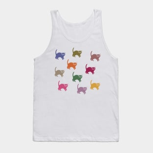 Colorful kittens Tank Top